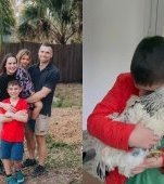O familie cu doi copii a renunțat la palmierii din America pentru dealurile din Transilvania de dragul...unei găini