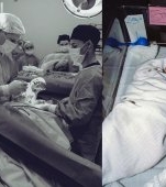 Am vrut să nasc normal dar nu am putut. Medicul a încercat să scoată copilul cu forcepsul și când a văzut ca nu reușește, i-a împins căpșorul înapoi și m-a operat de urgență