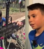 George, un băiețel de doar 10 ani, a rămas fără tată. "De ce nu a stat tati să mă facă și pe mine mare"