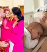 Iris, fiica cea mică a Gabrielei Cristea a împlinit șase ani. Ce mesaj emoționant i-a transnis mama ei?