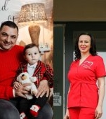 Soția lui Ionel Ganea, distrusă de durere după accident. Speră ca o minune să-i salveze fiul