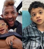 Leon, fiul lui Kamara a împlinit 11 ani. A fost diagnosticat la naștere cu tetrapareză spastică