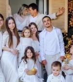 Fericire uriașă în familia Cârnaț! Marina este însărcinată cu al zecelea copil
