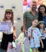Emoții uriașe pentru Gabriela Cristea. Iris, fiica ei cea mică a terminat grădinița. „Am plâns de a sărit cămașa de pe mine