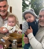 Monica și Leonard Doroftei, îndrăgostiți iremediabil de nepotețul lor. Imagini adorabile cu mezinul familiei
