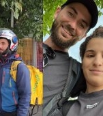 Florin, un tânăr livrator din București muncește 14 ore pe zi pentru a-și ajuta iubita grav bolnavă. „Visul meu este ca ea să fie sănătoasă"