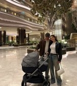 Fiul lui Ianis Hagi este răsfățat de mic! Cât costă căruciorul lui Giorgios