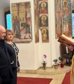 Maria și Trăian Băsescu au aniversat nunta de aur. Au ajuns din nou în fața altarului, la 50 de ani de la primul "DA"