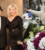 Imaginile durerii! Loredana Groza, distrusă de durere la înmormântarea tatălui ei: "Ai fost un luptător, un visător"