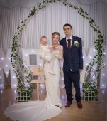 Ea este fetița care a rămas fără tată chiar de Crăciun. Bărbatul și-a dat ultima suflare imediat după ce și-a văzut pentru ultima dată copilul