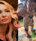 Bucurie imensă pentru Cristina Cioran. Băiețelul ei a făcut deja primii pași