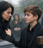 La înmormântarea soțului meu a apărut un băiat adolescent pe care nu l-am văzut niciodată. A venit la mine și a zis: „mi-a spus că tu o să ai grijă de mine de acum"