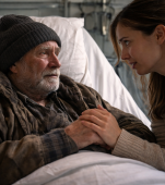 Tatăl meu m-a părăsit când aveam 8 ani și am fost diagnosticată cu leucemie. L-am găsit ani mai târziu trăind ca om al străzii