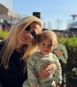 Ce mare a crescut fiul Claudiei Puican. Vedeta zâmbește deși în presă se zvonește că ar urma să divorțeze