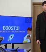 Tudor Dumitrescu, elev la Liceul Teoretic „Traian“ din Constanța a obținut premiul I la Concursul Național „Made for Europe“