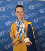 Iustin Petcu, un elev de numai 10 ani din Năvodari, a câștigat aurul la competițiile internaționale din Frankfurt