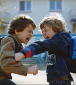 Psihologii explică de ce copilul lovește la grădiniță și ce NU trebuie să îi spui niciodată
