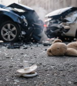 O fetiță de 8 luni a murit după ce tatăl ei, aflat sub influența alcoolului, a făcut accident de mașină. Copila se afla în brațele mamei, pe scaunul din față