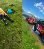 O profesoară a fost lovită de fulger în Bucegi, chiar în fața elevilor ei
