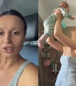 „Instituțiile și băncile își bat joc de noi, mamele cu copii!”. Ce a pățit o mamă după ce banca i-a blocat contul bancar cu indemnizația și alocația bebelușului de 6 luni
