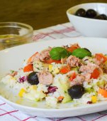 Salata de orez basmati cu ton