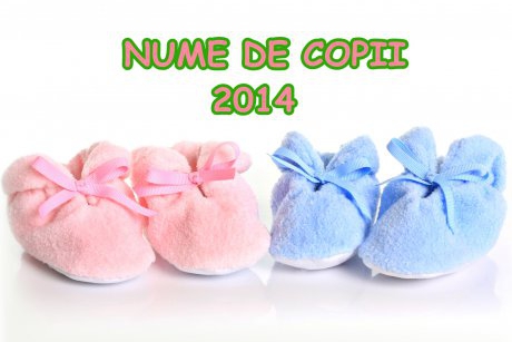 Top 10 Nume de copii in 2014