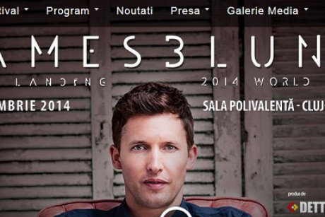 Festivalul International de Muzica si Arta Transilvania – TiMAF 2014 anunta punerea in vanzare a biletelor pentru concertul James Blunt