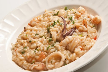 Risotto cu fructe de mare