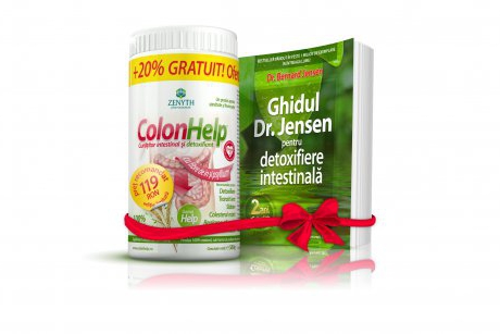 ColonHelp aduce in Romania: Ghidul Dr. Jensen pentru detoxifiere intestinala 
