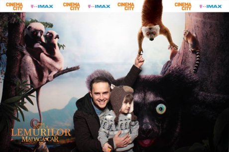 Vedetele si copiii lor explica de ce documentarul anului - Insula Lemurilor: Madagascar 3D- trebuie vazut in IMAX 
