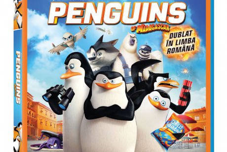 PINGUINII DIN MADAGASCAR acum pe BLU-RAY COMBO 3D, BLU-RAY 2D si DVD!