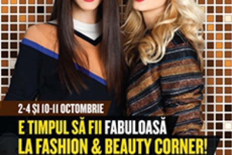 Workshop-uri speciale si servicii gratuite de infrumusetare in cel de-al doilea weekend Fashion & Beauty Corner in Ploiesti Shopping City