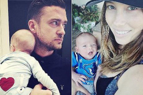 Jessica Biel despre Justin Timberlake:"Este un tata foarte implicat!"