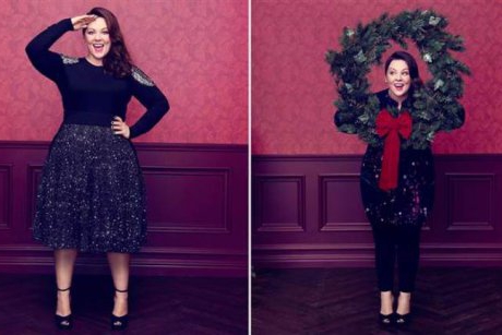 Melissa McCarthy a fost propriul model pentru noua sa linie de haine