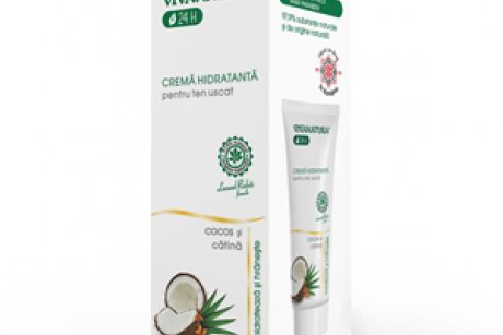 Îngrijire naturală delicată cu Crema hidratantă pentru ten uscat de la VivaNatura 