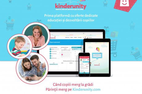 Kinderunity lansează Market, prima platformă cu oferte dedicate educației și dezvoltării copiilor