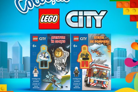 Media Service Zawada Publishing lansează cărțile LEGO City și LEGO Friends