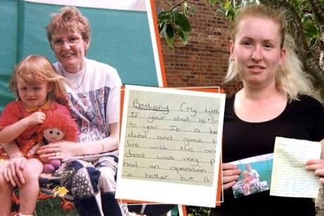 După 15 de la moartea mamei sale, o fiică găsește scrisoarea ce îi era destinată