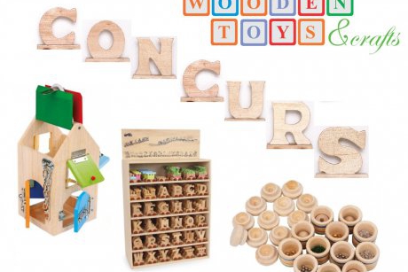 Câştiga cele mai simpatice jucării din lemn de la Wooden Toys&Crafts
