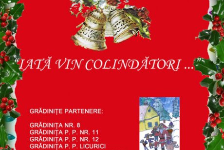 Program special de colinde la Sala Unirii: Iata vin colindatori