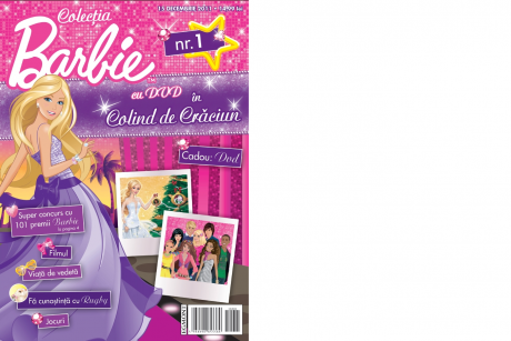 Lansare revista Barbie cu DVD