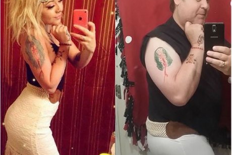 Tăticul de pe Instagram care imită selfie-urile fetei lui are mai mult succes decât ea