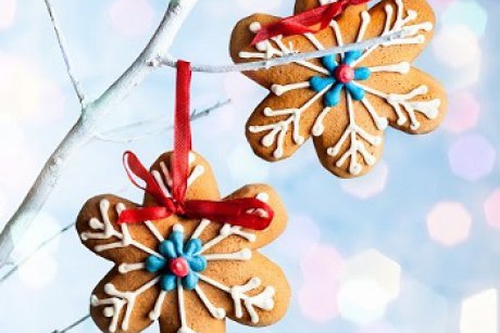 5 ornamente de Crăciun, confecționate din lucruri comestibile