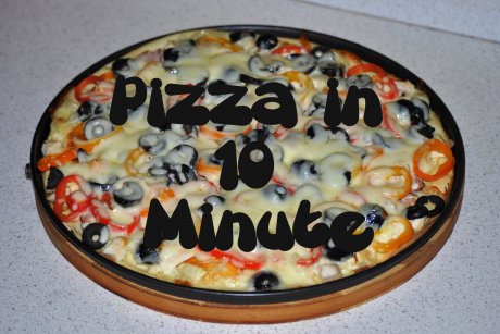 Cum facem pizza delicioasă în numai 10 minute