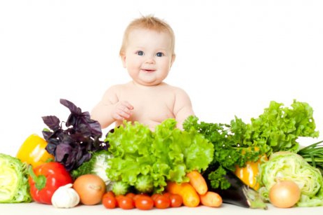 Tabel cu legume și fructe pentru bebeluși 