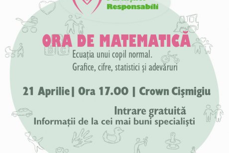 Înscrie-te! Ora de matematică: Ecuația unui copil normal. Grafice, cifre, statistici și adevăruri