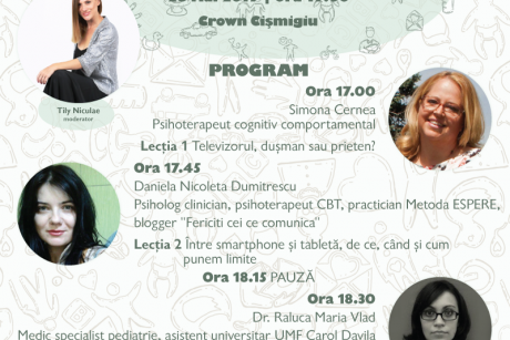 Seminar gratuit pentru părinţi: înscrie-te la Ora de Informatică! Despre tehnologie în viaţa copiilor