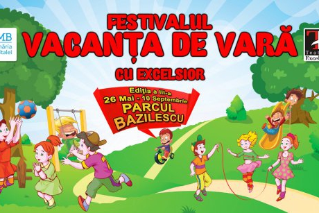 Vacanța de Vară cu Excelsior: concert Paula Seling și spectacole pentru copii în Parcul Bazilescu