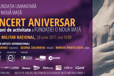 Fundația "O Nouă Viață" aniversează 20 de ani de activitate!  