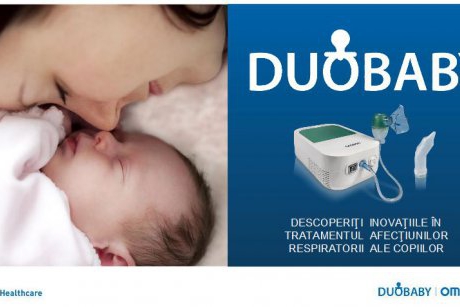 Omron DuoBaby – nebulizatorul inovator 2 în 1 pentru întreaga familie